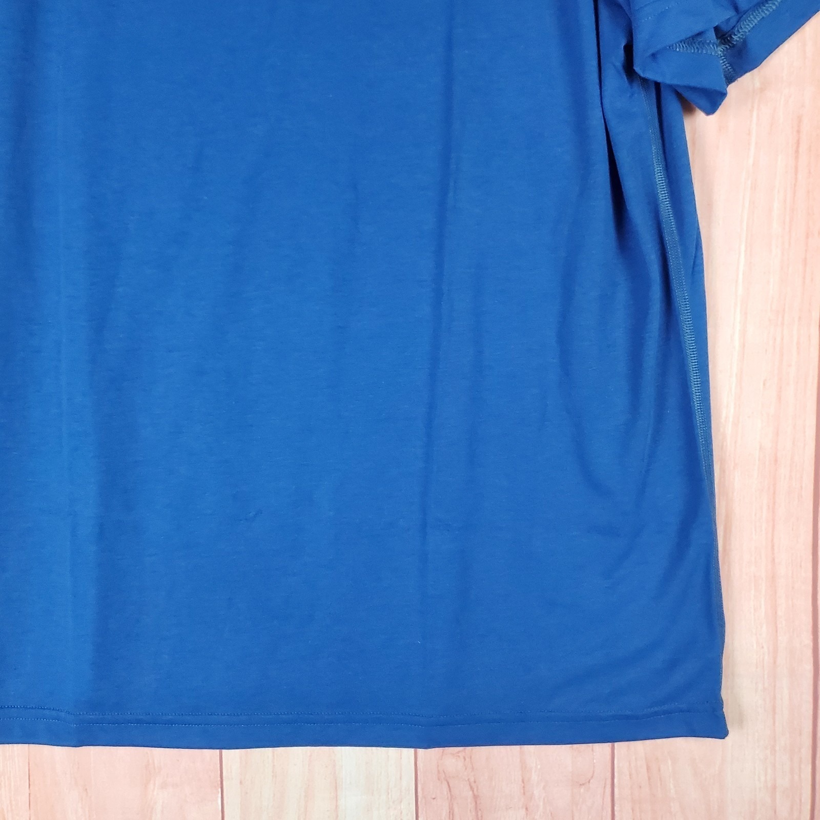 No Limbits Adaptive Sensory Friendly T Shirt Mens Xl Royal Blue Moisture Wicking — image 5 of 8